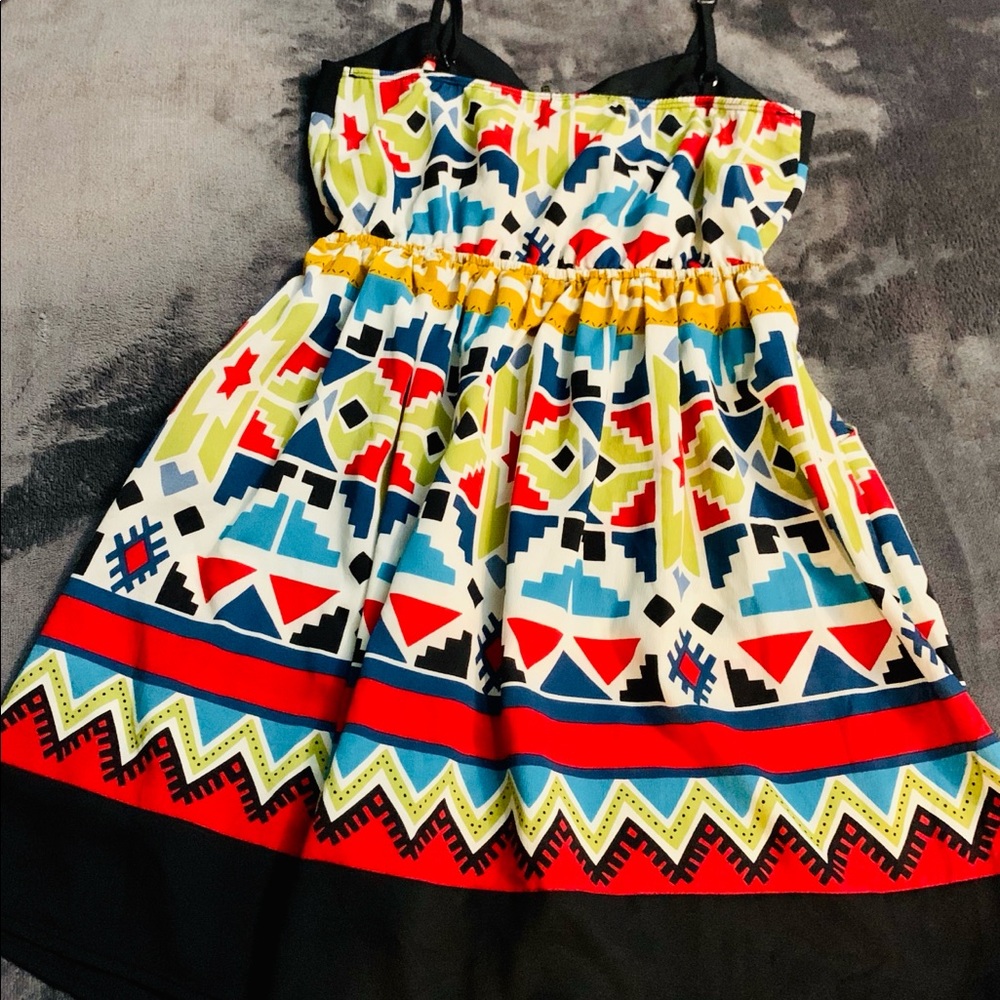 Aztec Print Dress - Picture 5 of 5